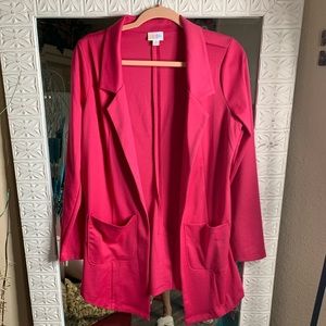 Pink blazer